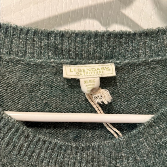 LEGENDARY OUTFITTERS Green Knit Sweater Size XL - Picture 2 of 6